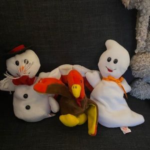 TY holiday Beanie Babies